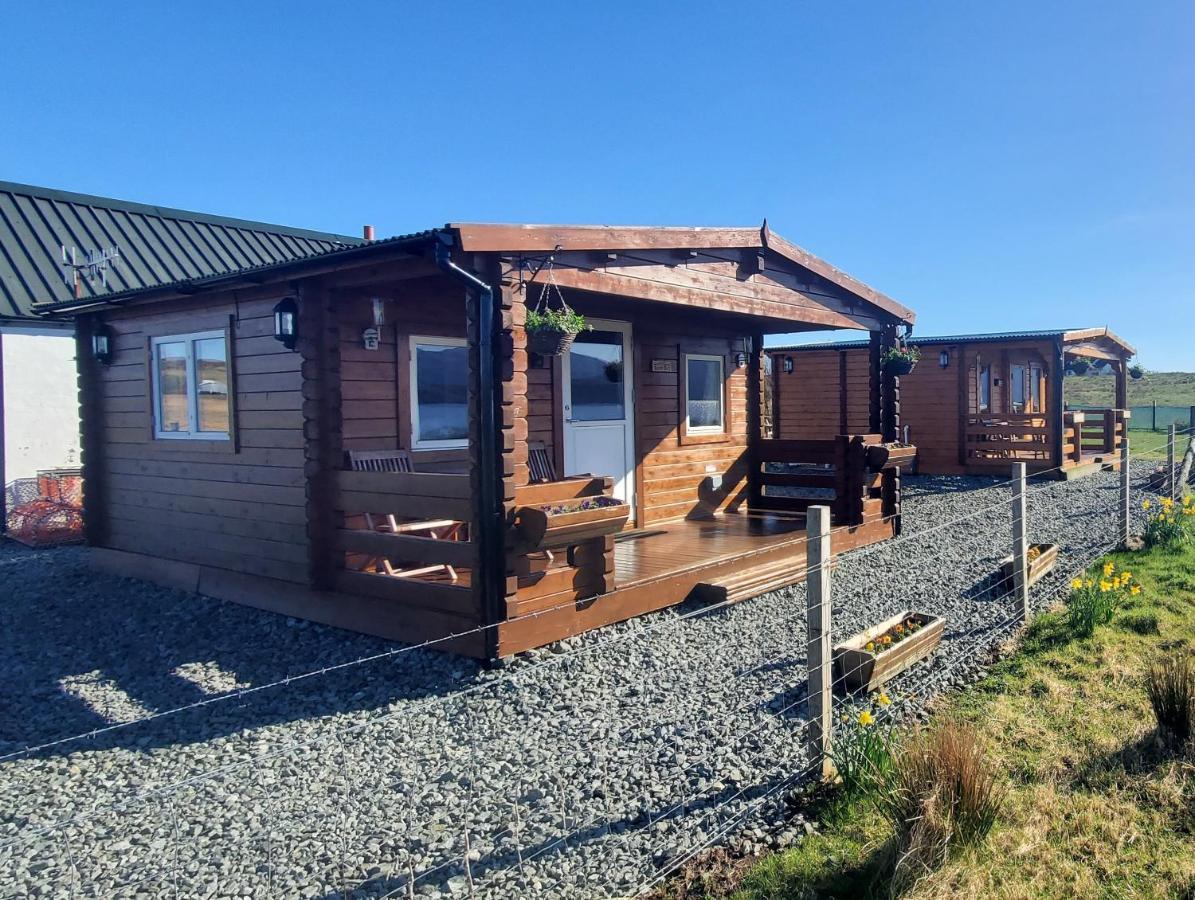 Harlosh Log Cabins Dunvegan  Exterior foto