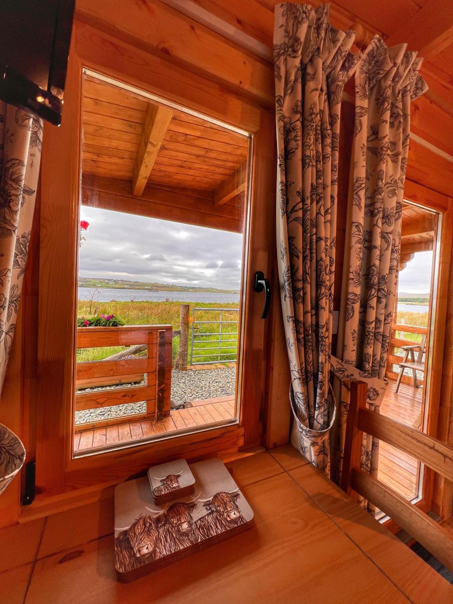 Harlosh Log Cabins Dunvegan  Cameră foto