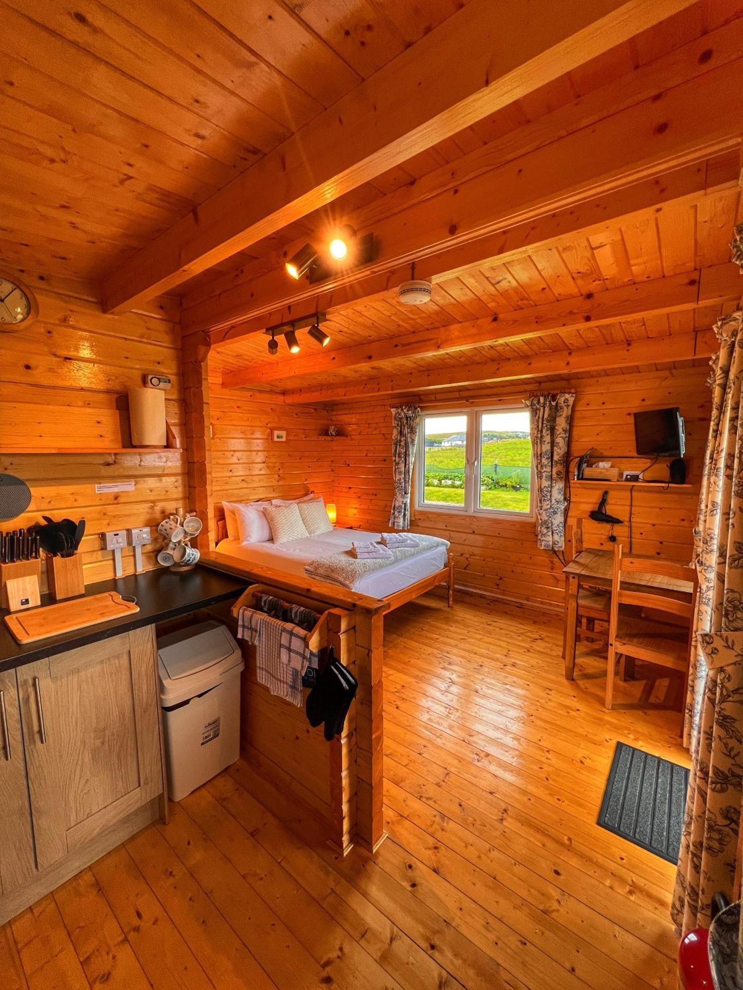 Harlosh Log Cabins Dunvegan  Cameră foto