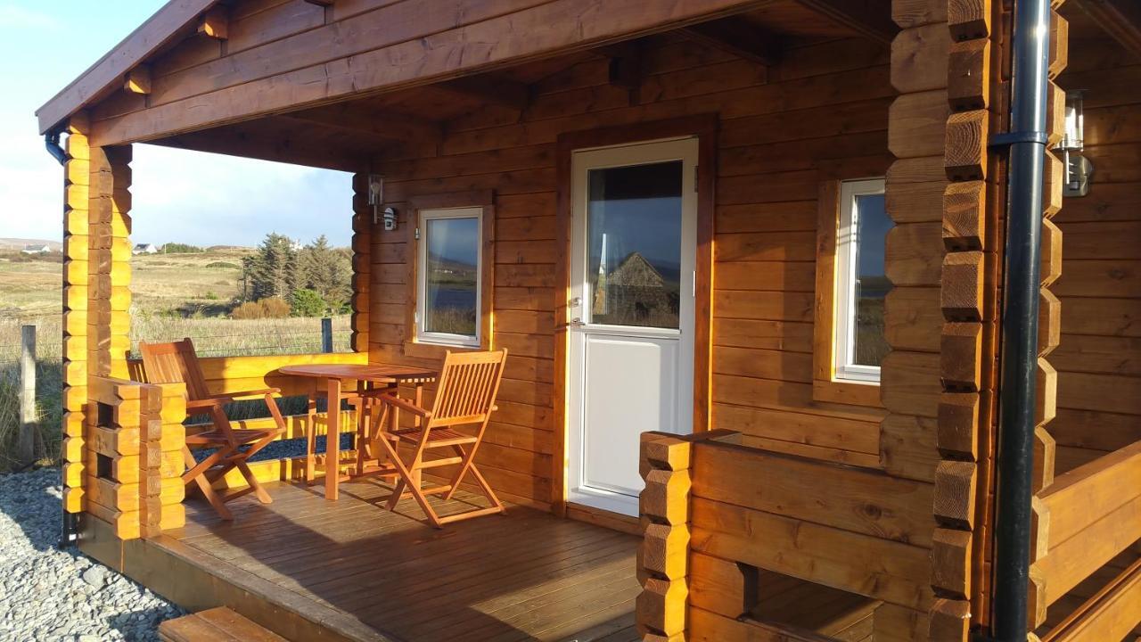 Harlosh Log Cabins Dunvegan  Exterior foto